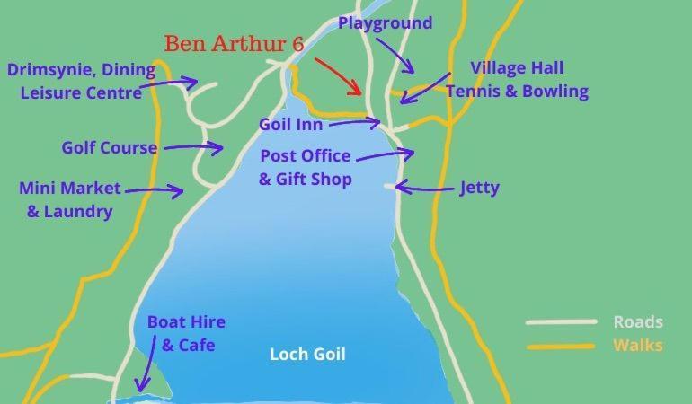 Ben Arthur Place 6 - Sleep 6 Lochgoilhead Exterior foto